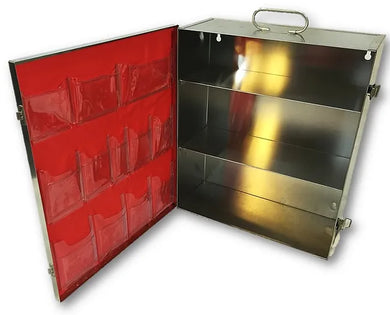 1ST AID CABINET 3 SHELF/EMPTY (SS)