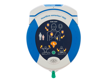 AED HeartSine samaritan PAD 350 ( Connected - Shown)
