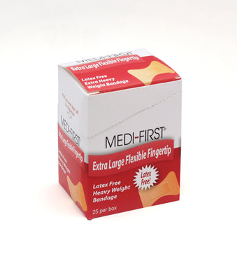 Bandage Fingertip XL  Elastic 25-Count Box