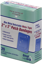 Bandage Blue Large Patch 2x3