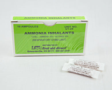Unit Ammonia Inhalents 10-Count