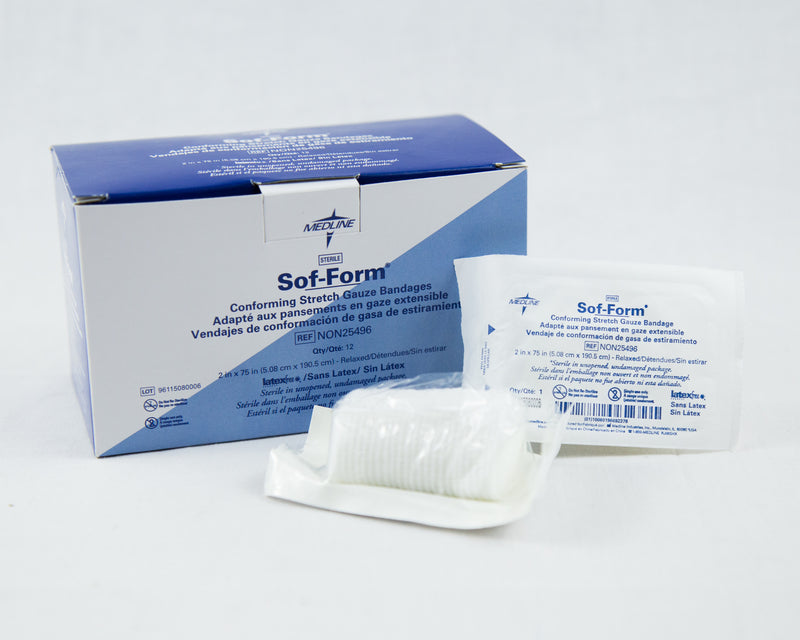 kling dressing Gauze Conforming Bandage Roll sterile 2