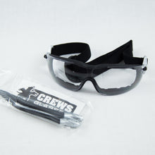 Safety Glasses "Rattler"      Clear Lens, Foam seal