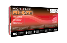 Glove Blaze High Visibility Nitrile Exam Glove with Extended Cuff